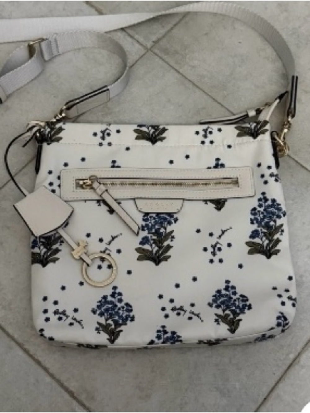 NWT Radley London Maple Forget Me Not Crossbody Bag